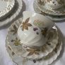 Vintage Tea/Coffee and Cake Set, 21 Pieces - Old Foley "Enchanted", by James Kent Ltd. England Image 4