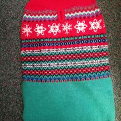 Dog Pet Christmas Jumper Coat Medium