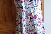 Lily and me ladies cotton floral dress size 14 includes postage