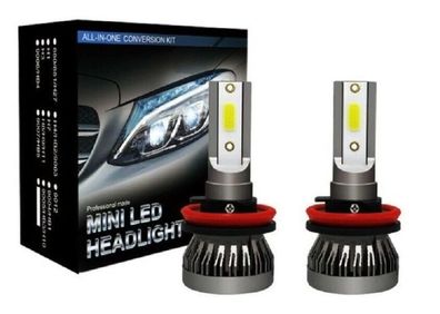 8000LM Car Van Headlight H4 H7 H1 H3 LED H8 H9 H11 9005 HB3 9006 HB4 6000K White Auto fog Light 80W 12V LED Bulb