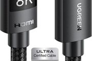 HDMI 2.1 Cable 10K 8K 4K 1440P@240/165/144/120Hz eARC HDR Ultra High Speed 48Gbps HDCP 2.3 Dolby Atmos Vision Compatible with PS5/4 Xbox Series S/X Soundbar TV Gaming Monitor Laptop PC DVD(2M)