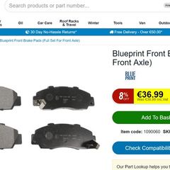 Brake Pad Set, disc brake (Brake System)