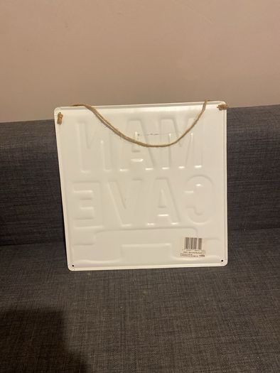tin sign