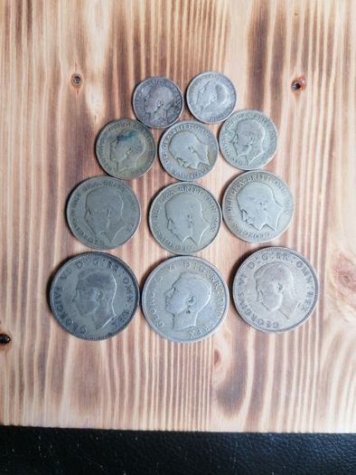 Group UK Silver Coins