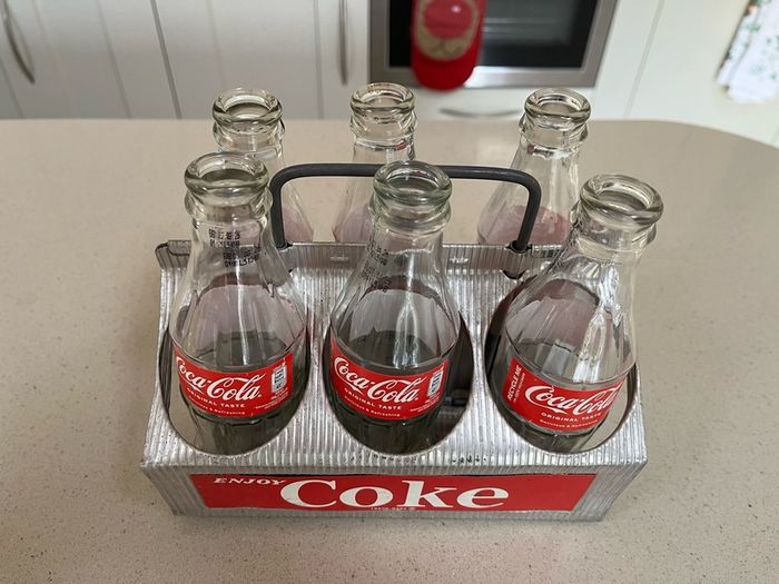 Coca Cola Bottle Holder Carrier American 60's