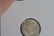 George V 1915 silver 3d