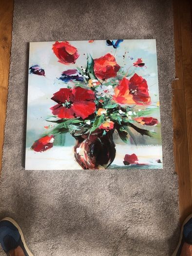 picture. Poppy painting.