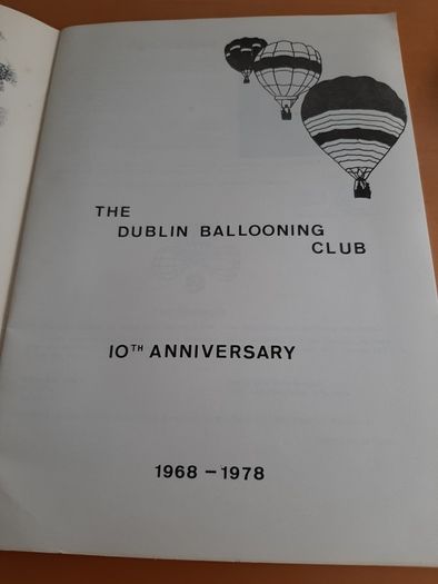 Irish Ballooning Club 10th anniversary magazine