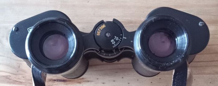 BPC5 8x30 Vintage Original USSR Soviet Union Russian Military Binoculars