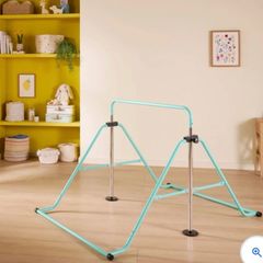 gymnastics bar (as new) with landing mat
