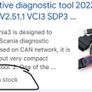 2024 SDP3 2.54 v2.53 VCI3 SCAN Trucks Heavy Duty Diagnostics OBDII Scanner for Scania VCi3 With Activator WIN 10 Unlimited Image 5