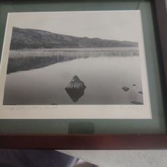 Paul Ingles Signed Print Of Lake, Co .kerry, Nov. 05