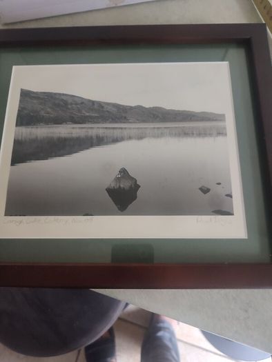 Paul Ingles Signed Print Of Lake, Co .kerry, Nov. 05