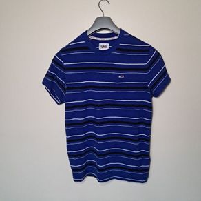 tommy jeans t-shirt size small ptp 21" blue In excellent condition