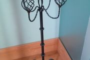 Black Wrought Iron Candle Holder