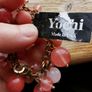 BNWT - Yochi USA gemstone ball bracelet Image 2