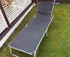 Sunbed Garden Bed Foldable with shade