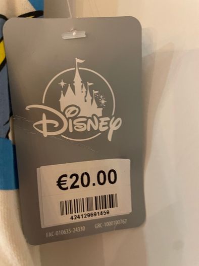Disney t shirt boys 5-6 y Brand new