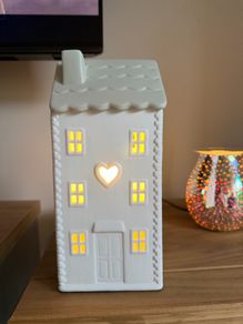 White Ceramic Home House Light electric