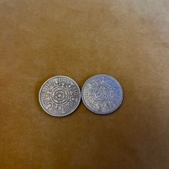 Elizabeth Ii. Florin/two Shillings 1963 And 1966