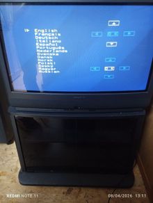 A selection of old TVs all working