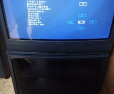 A selection of old TVs all working
