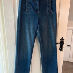 Pablo (by Gerard Darel) Jeans Wide Leg / High Waisted - EU40 / UK12