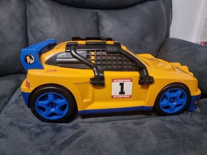 Arctic Action Man Car And Vintage Hasbro Action Man Dirt Biker.1999.