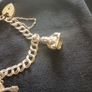 ladies vintage silver charm bracelet Image 4