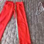 Mid rise Red capri Jeans / trousers Image 3