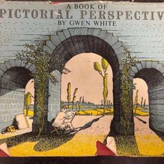 A Book Of Pictorial Perspective by Gwen White, Hardcover, 1955