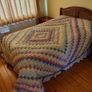 Patchwork Double Bedspread Image 3