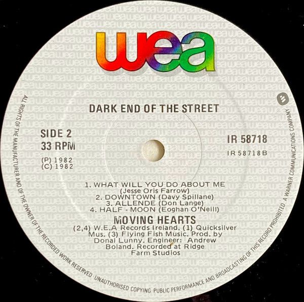 Moving Hearts  Dark End Of The Street
