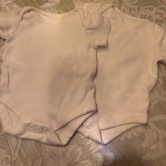 baby body vest short sleeve 0-3