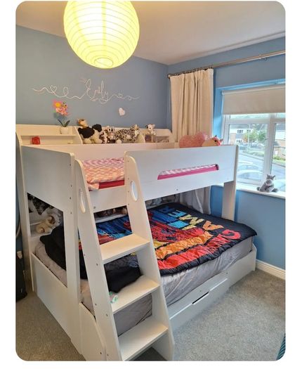 Triple Bunk Bed (with double mattress)