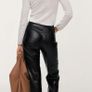 Faux leather trousers Image 2