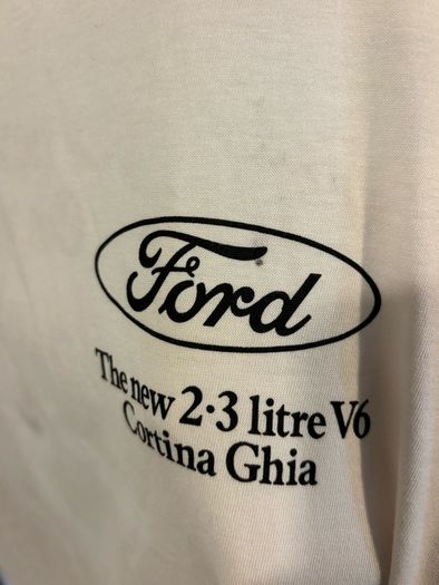 Ford Cortina Pure Cotton Graphic T-Shirt L