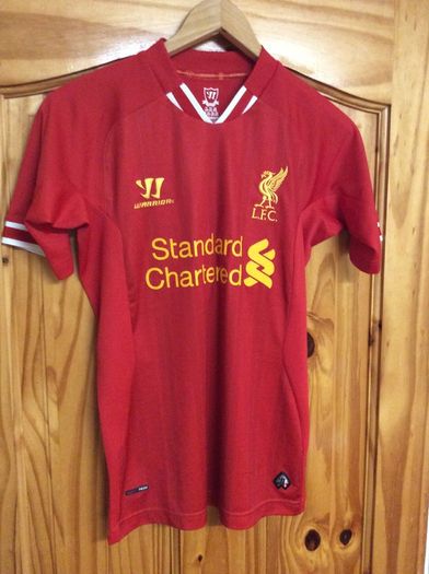 Liverpool FC. Official Warrior Sports Home Jersey. Season 2013/14.Large Boys.