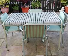 Garden Table and 4 Chairs