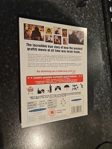 Exit Through the Gift Shop DVD