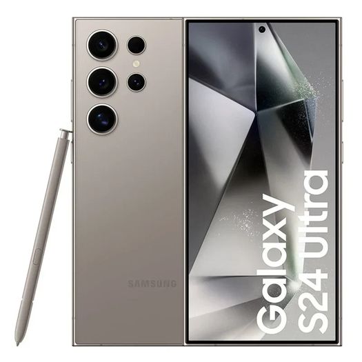 Samsung Galaxy S24 Ultra 256GB/ 12GB Dual Sim Unlocked Gray Titanium 6.8-inch Smartphone (Excellent/ Not Refurbished)