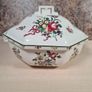 Royal Doulton Old Leeds Sprays Covered Casserole Pot Octagonal D3548 Image 2
