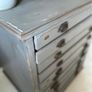19th Century Wooden Printers Cabinet Image 4