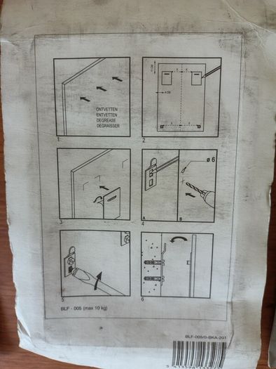Five Mirror Hanging Fittings. 5 for 9e. Only available until end of May.