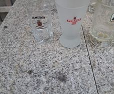 8 beer glasses from 1990's