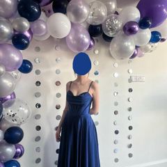 Royal Blue Debs Dress