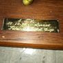 Beautiful Heavy Brass Rearing Horse Sculpture Mounted on a Wooden Base, Commemorating a Winner of a Gold Cup The engraved text indicates an event date of October 15, 1992 15.10.92, Postage Available Image 4
