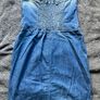 Denim strapless dress bershka size M brand new Image 4