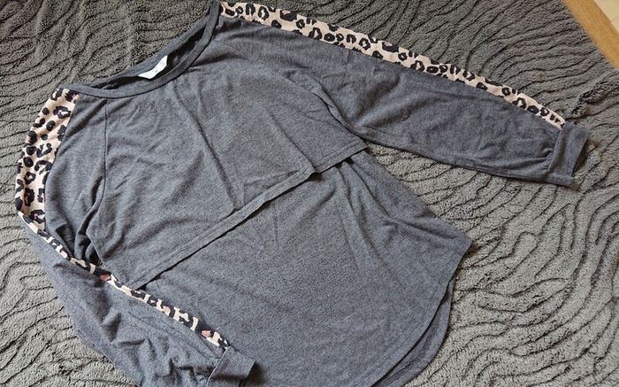 Grey Top  Size 12
