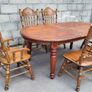 Dining Table and Chairs Set Image 8